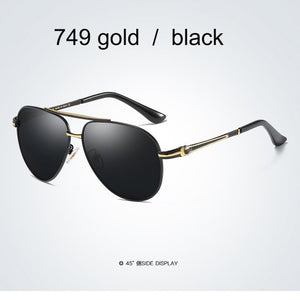 Polarized  Sunglasses Men 2019 high quality uv400 Luxury Italian