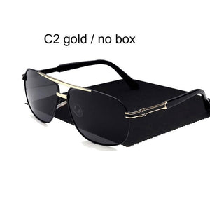 2019 New  Polarized Sunglasses Brand Designer Pilot Men